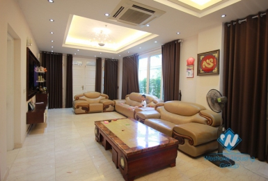 Nice and fully furnished house for rent in Ciputra area, Tay Ho, Hanoi